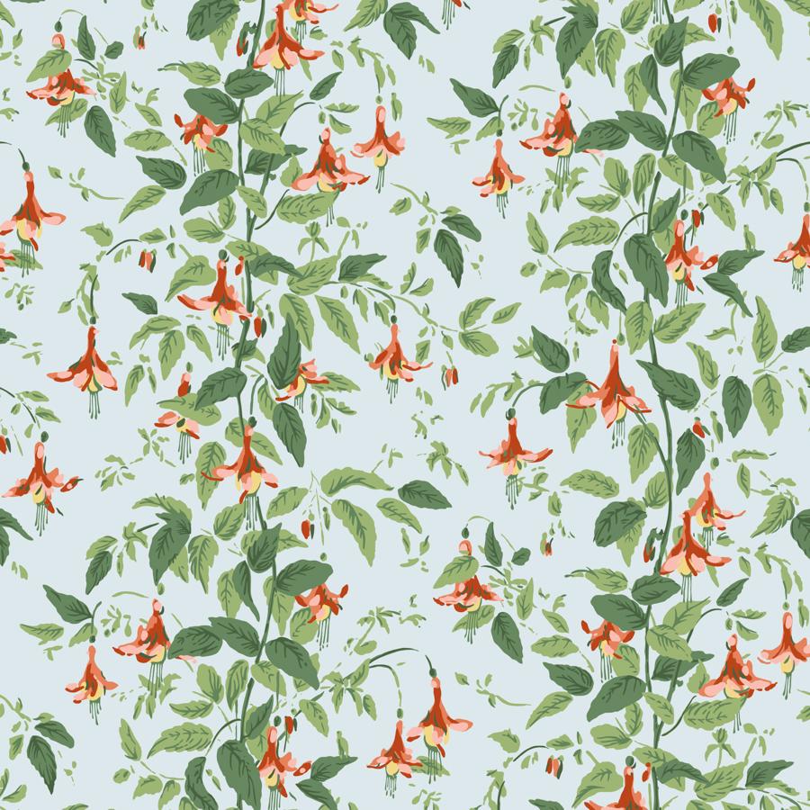 128/6029 | Fuschia, Coral Botanical - Cole & Son Wallpaper