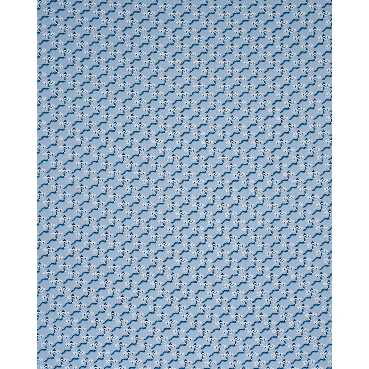 182611 | Bombay Rainbow, Bleu - Schumacher Fabric - Image 2