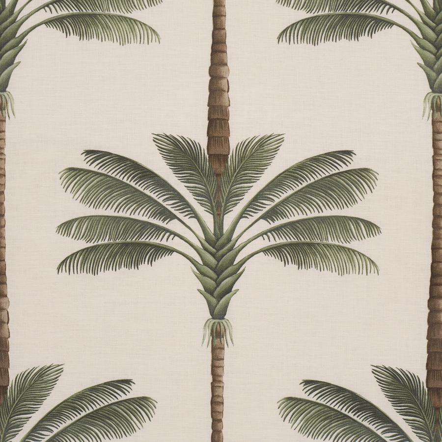 182820 | A Palm Is A Palm Print, Daylight Evergreen - Schumacher Fabric - Image 3