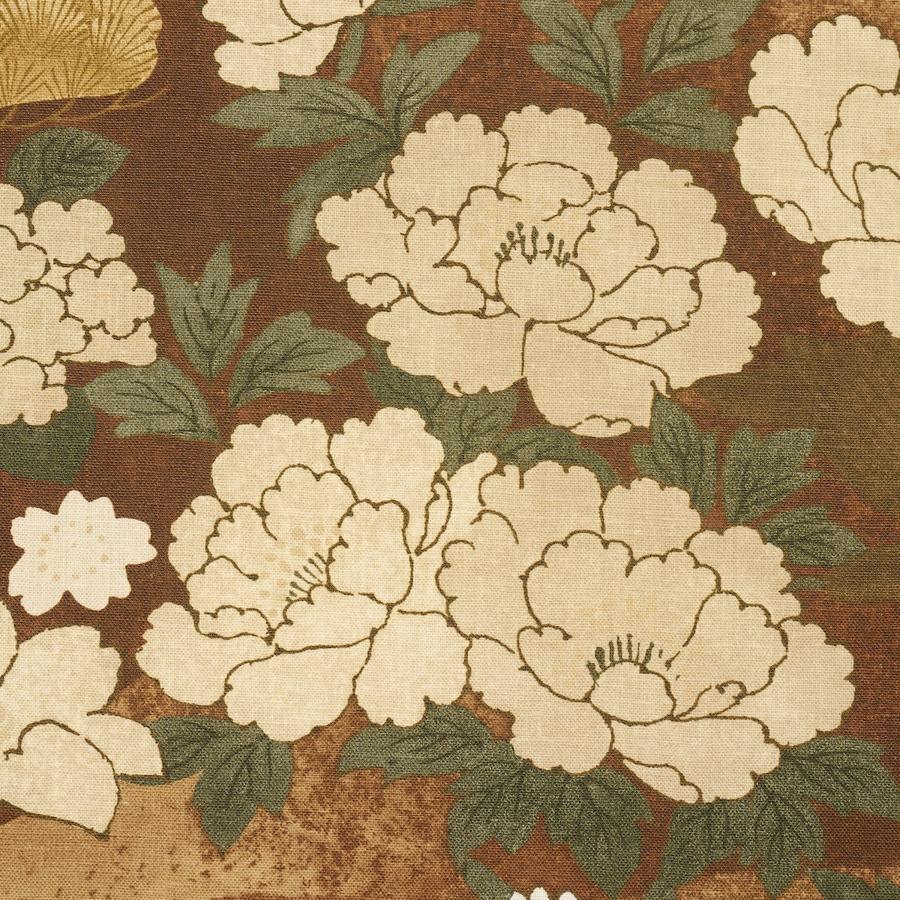 182872 | Golden Hills, Burgundy - Schumacher Fabric - Image 4