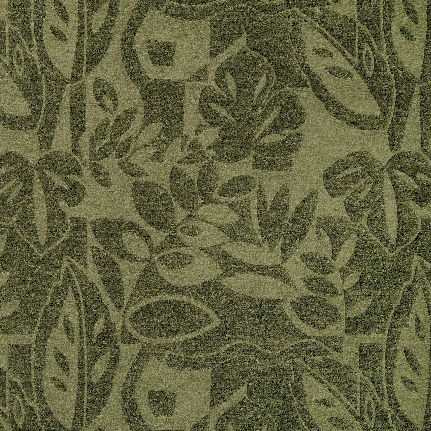 26401 | Lush Layers, Green Haven - Phillip Jeffries Wallpaper