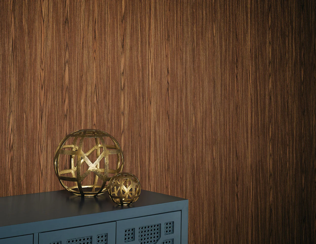 29604 | Vinyl Woodwork, Honeyed Walnut - Phillip Jeffries Wallpaper - Image 3