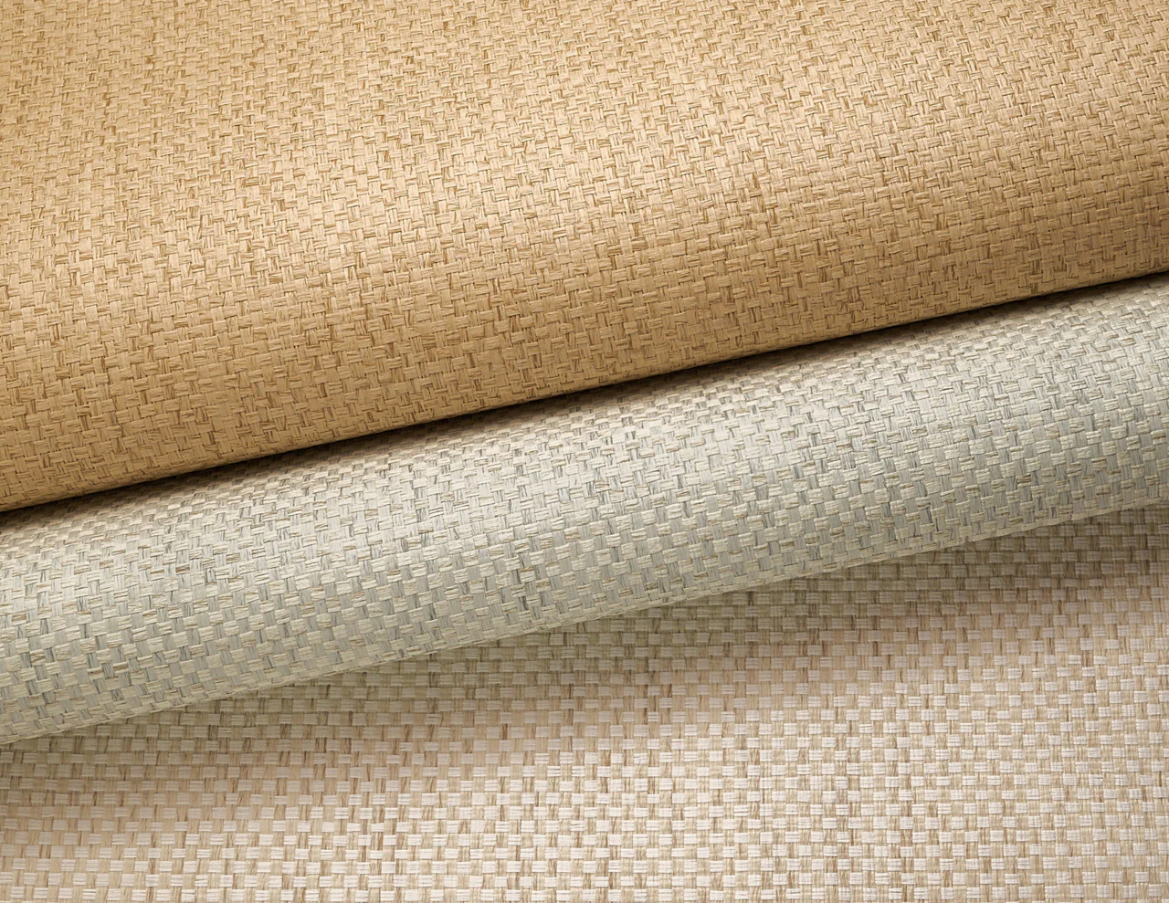 35203 | Wellington Weave, Light Grey - Phillip Jeffries Wallpaper - Image 2