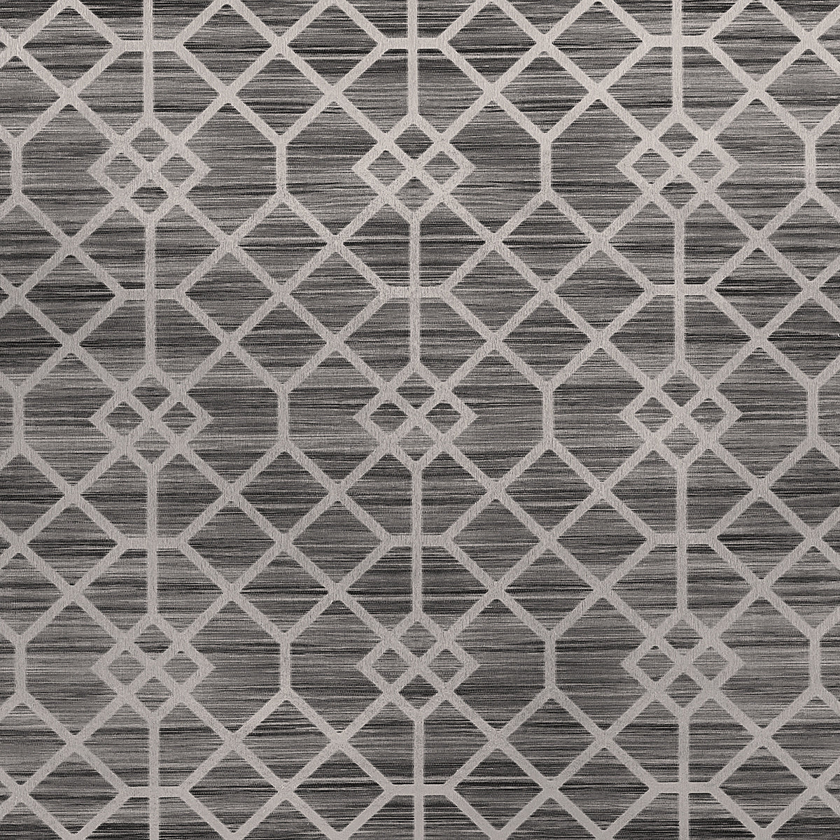 35501 | Garden Gate, Lunar Web on Vinyl Metalworks - Phillip Jeffries Wallpaper