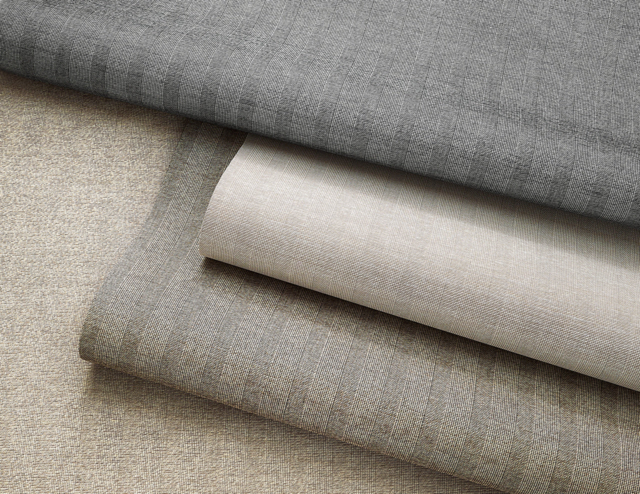 38711 | Cambridge Cloth, Flint - Phillip Jeffries Wallpaper - Image 2