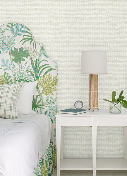 4071-71029 | Blue Heron, Wellen Cream Abstract Rope - Advantage Wallpaper - Image 2