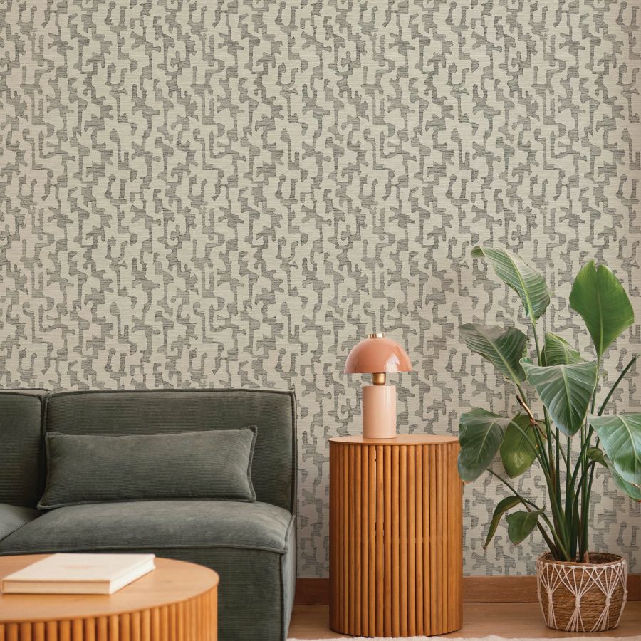 4177-27704 | Drew & Jonathan Home Fifth Edition, Cipher - A-Street Wallpaper - Image 2