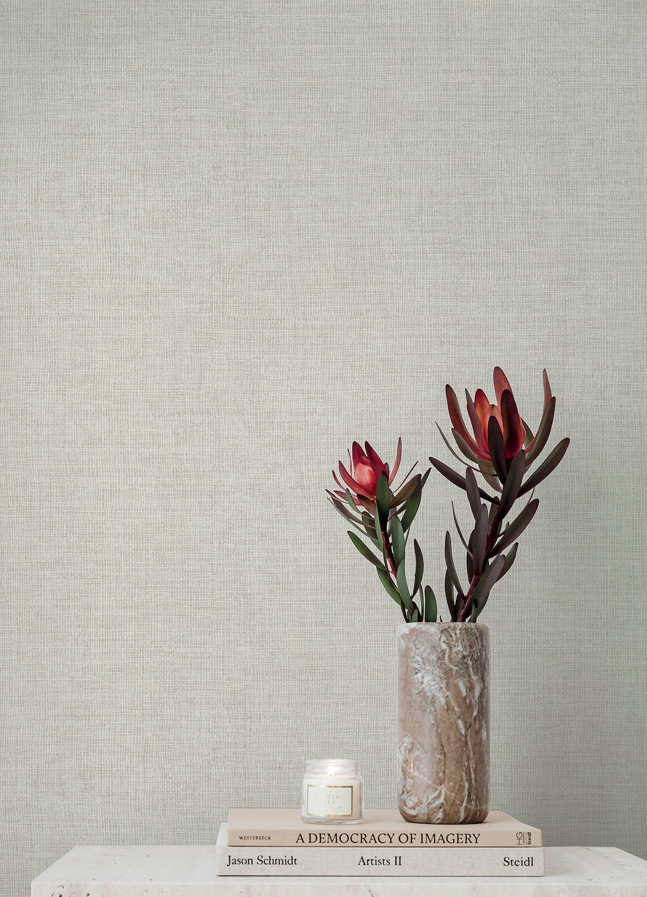 4193-7401 | Portofino, Alba Lavender Open Weave - A-Street Wallpaper - Image 2