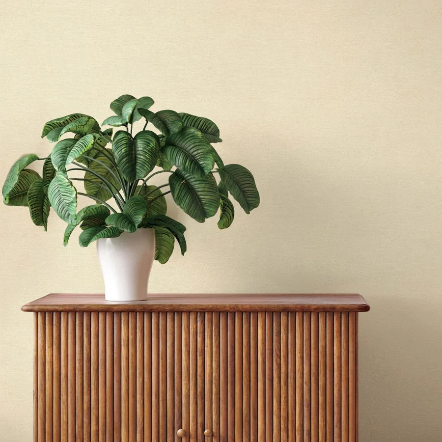 4202-408256 | Springhill, Cullen Khaki Faux Linen - A-Street Wallpaper - Image 3