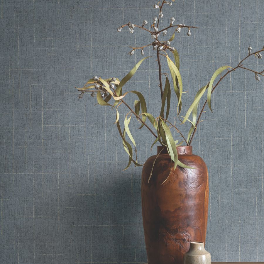 4211-83548 | Private Reserve, Saratoga Blue - Ronald Redding Wallpaper - Image 2