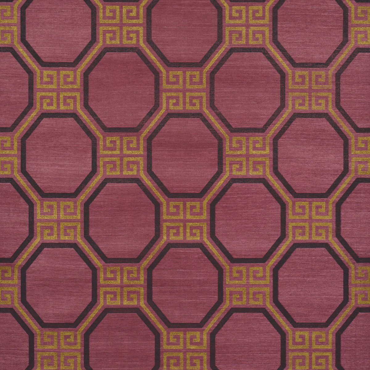 5008937 | Octavia Sisal, Golden Plum - Schumacher Wallpaper - Image 3