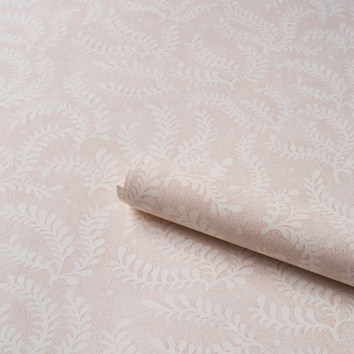 5010384 | Etched Fern, Blush - Schumacher Wallpaper - Image 4