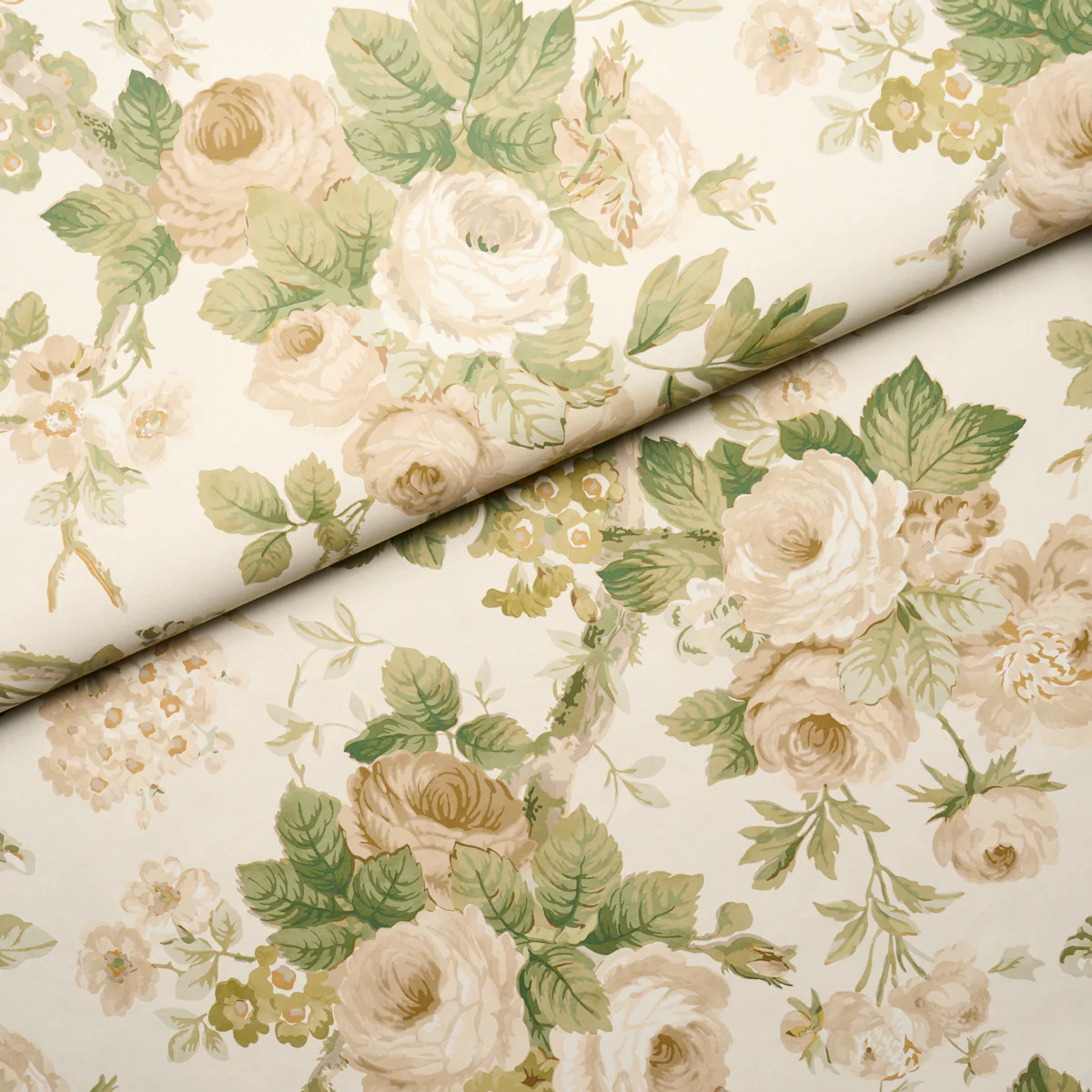 5010842 | Nancy Floral, Ivory - Schumacher Wallpaper - Image 6