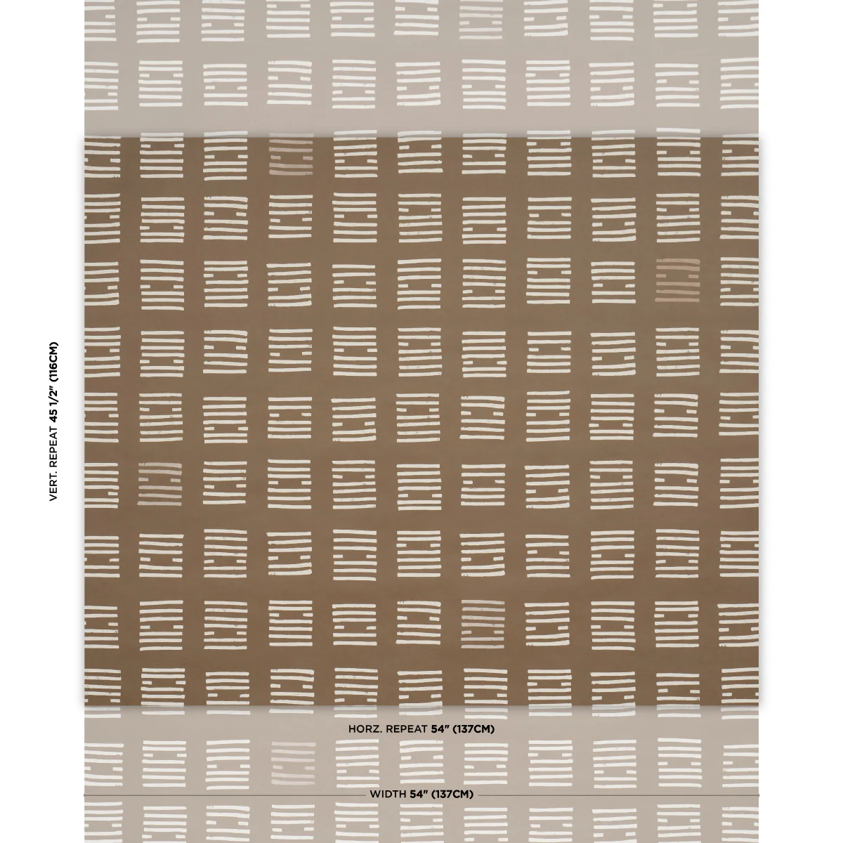 5011824 | Tiasquam, Brown - Schumacher Wallpaper - Image 2