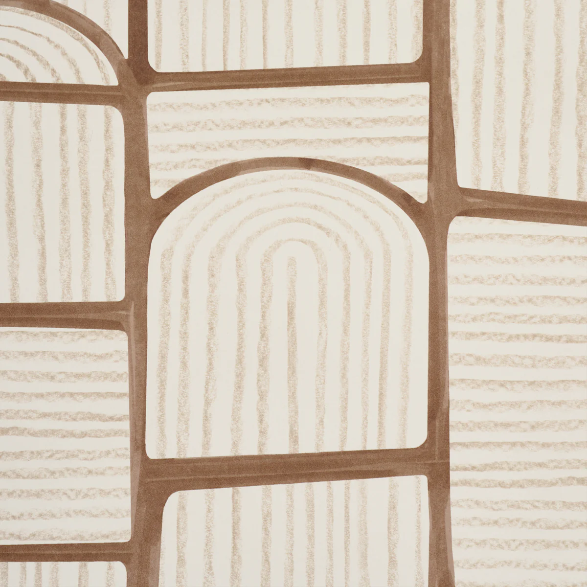 5013686 | Bloomsbury, Teak - Schumacher Wallpaper - Image 3