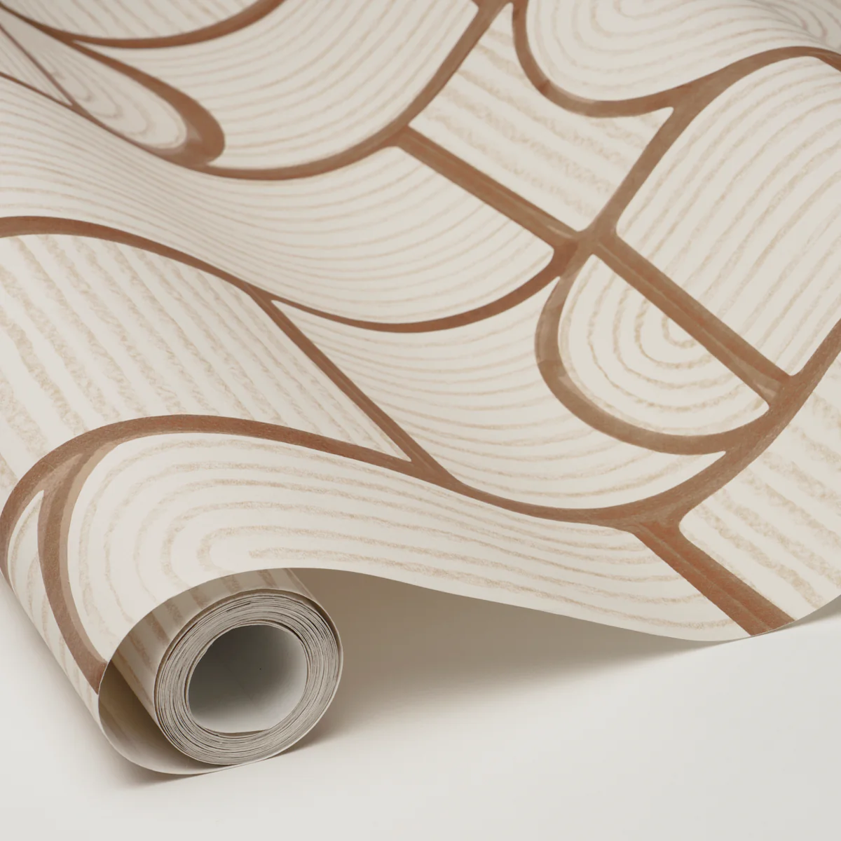 5013686 | Bloomsbury, Teak - Schumacher Wallpaper - Image 4