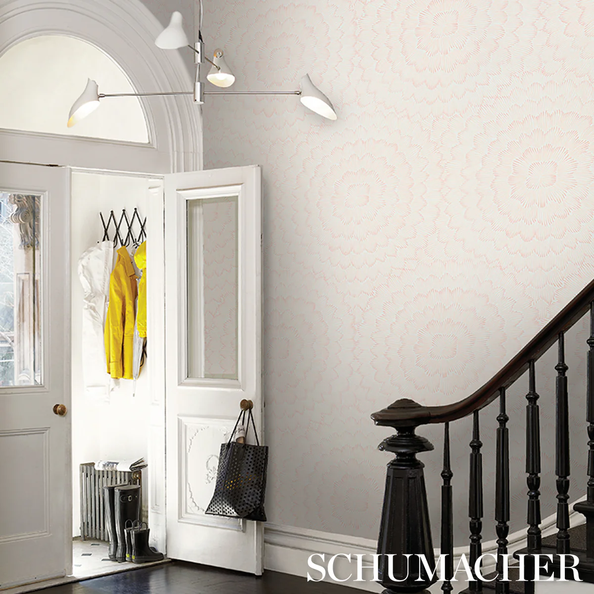 5013823 | Feather Bloom, Salmon - Schumacher Wallpaper - Image 6