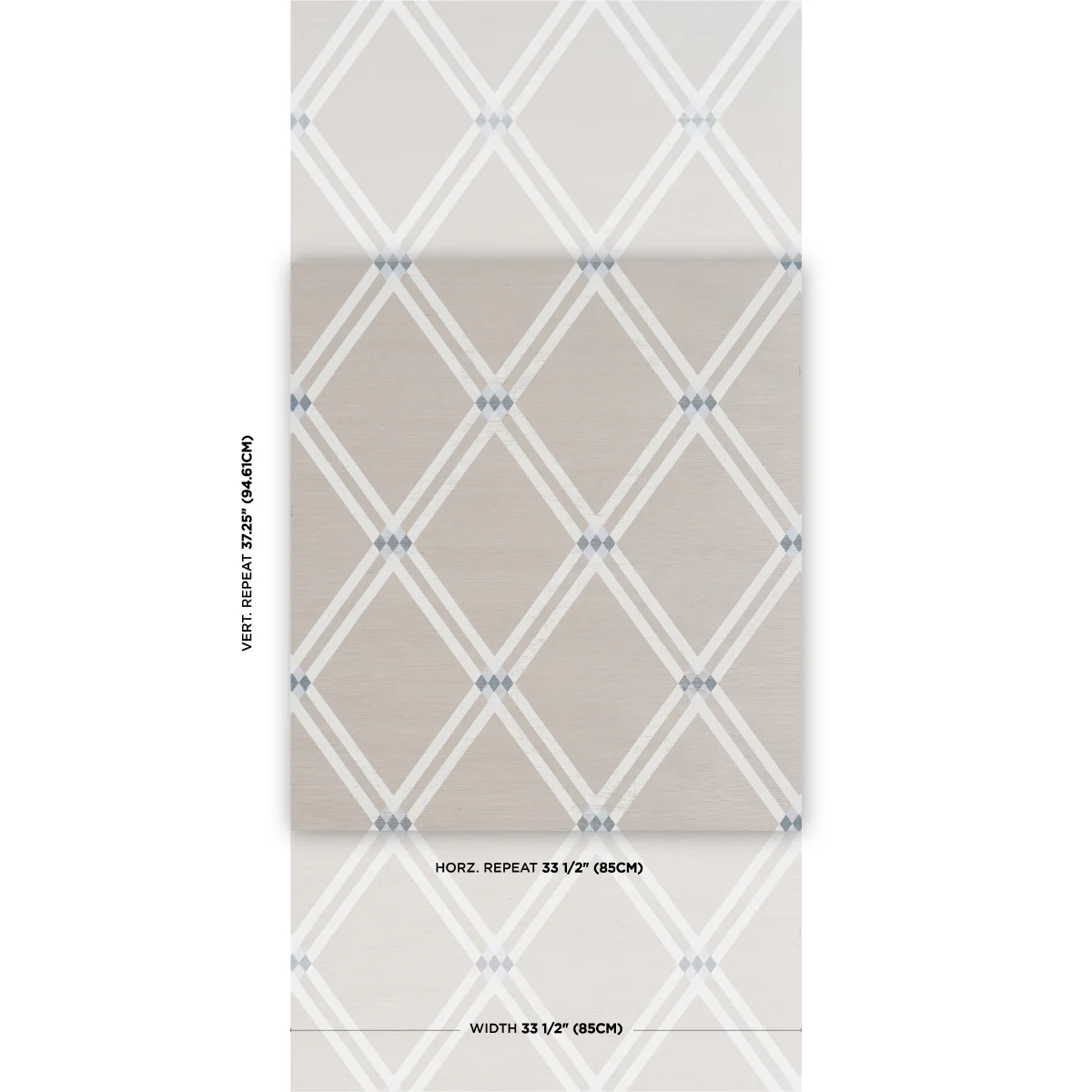 5016542 | Asolo Sisal, Sky - Schumacher Wallpaper - Image 2
