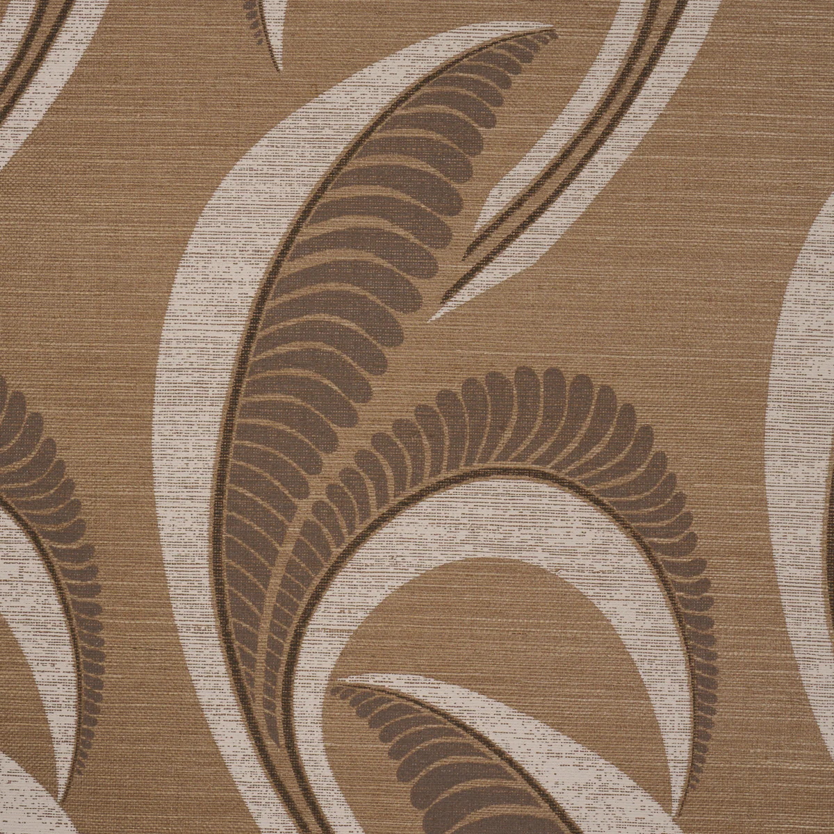 5016552 | Banana Leaf Sisal, Mocha - Schumacher Wallpaper - Image 3