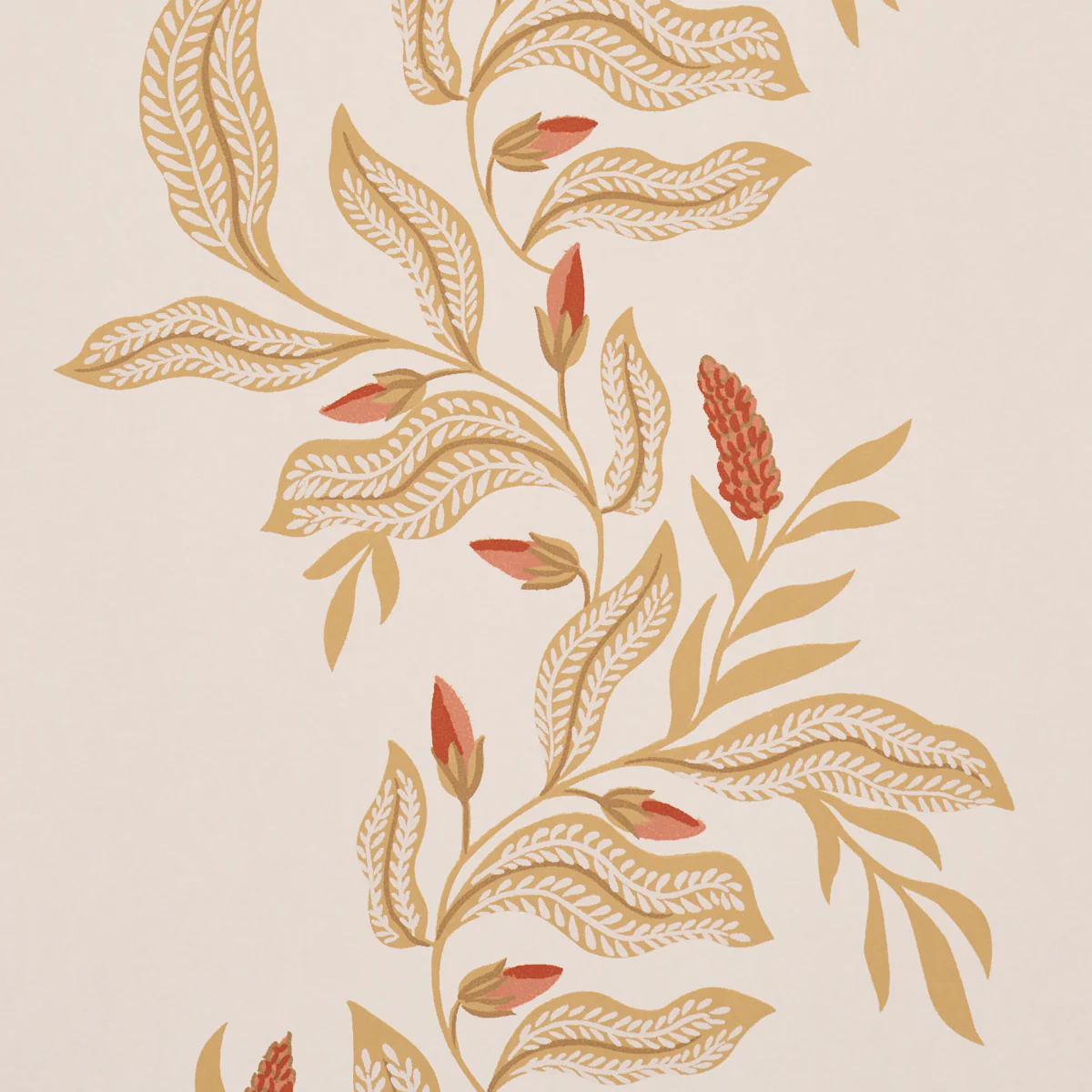5016972 | Vagary Vines, Honeycomb - Schumacher Wallpaper - Image 3