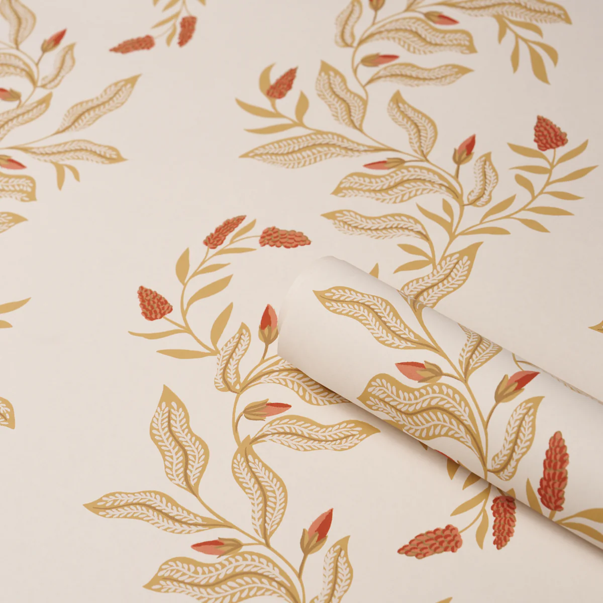 5016972 | Vagary Vines, Honeycomb - Schumacher Wallpaper - Image 4