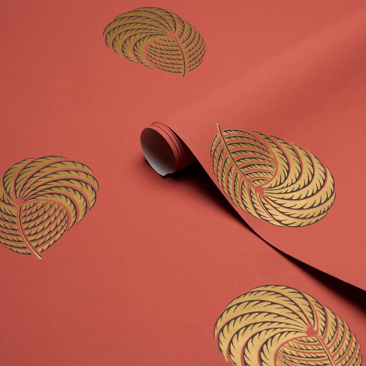 5017051 | Royal Plume, Russet - Schumacher Wallpaper - Image 4