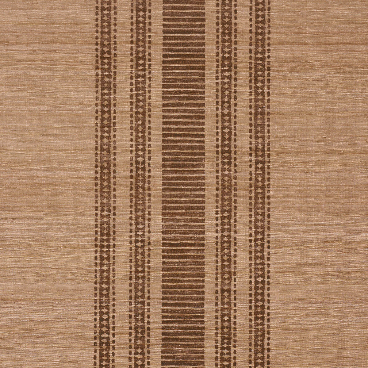 5017451 | Cassia Silk Stripe Wallcovering, Walnut - Schumacher Wallpaper - Image 3