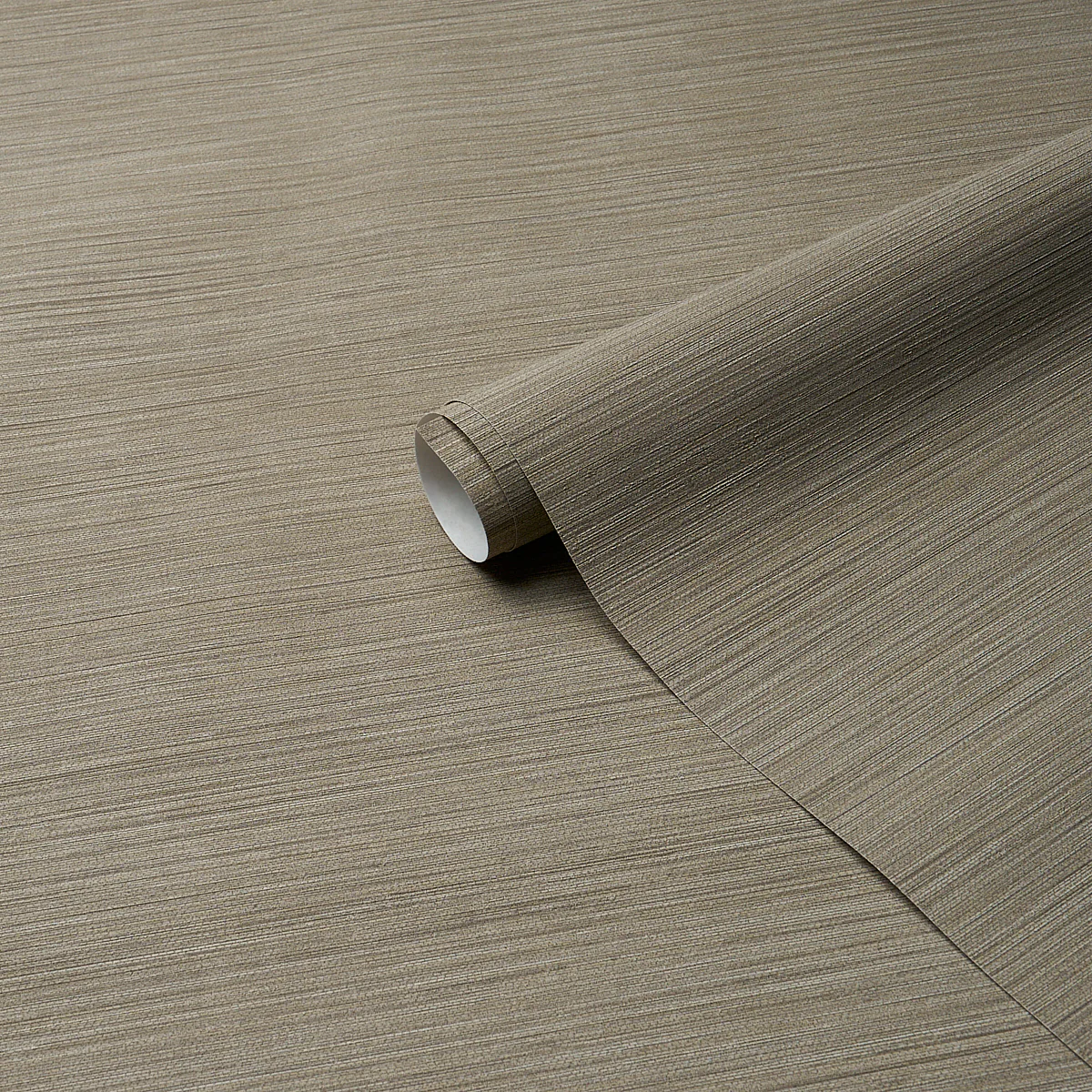 5017483 | Abaca Fine Weave Vinyl, Taupe - Schumacher Wallpaper - Image 2