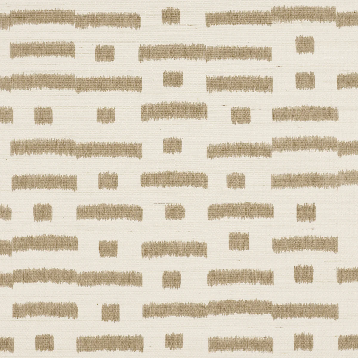 5017592 | Abstract Ikat Sisal, Taupe - Schumacher Wallpaper - Image 3