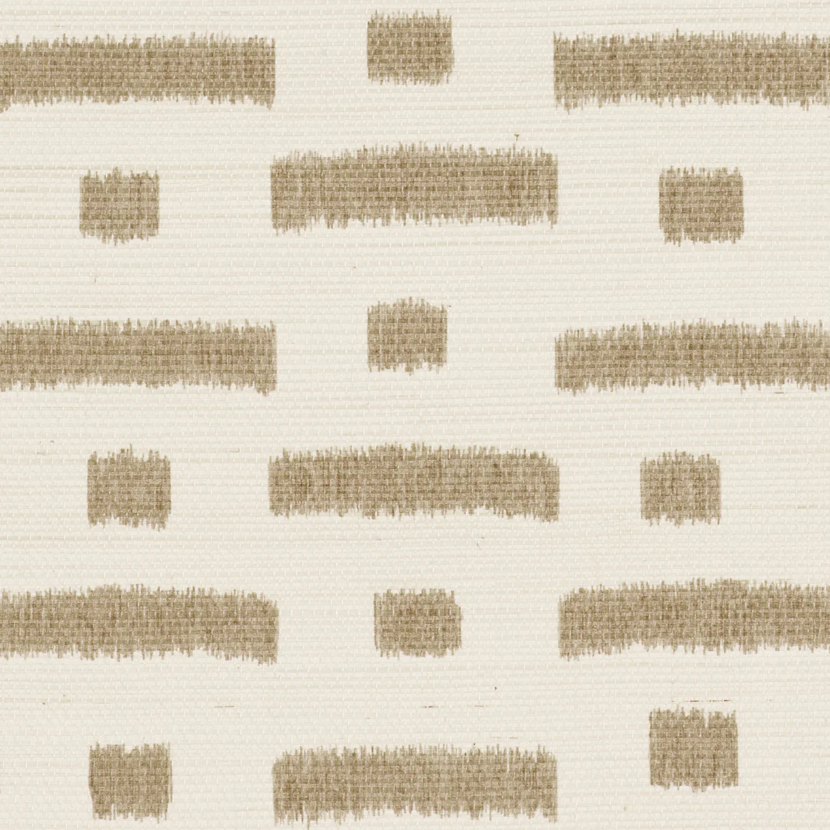 5017592 | Abstract Ikat Sisal, Taupe - Schumacher Wallpaper - Image 4