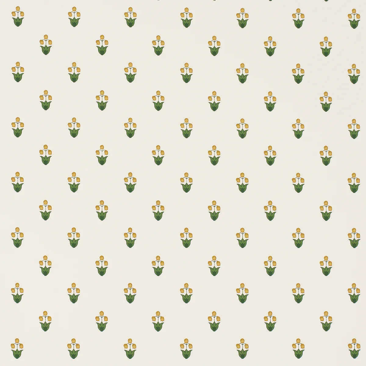 5017660 | Moira Hand Print, Marigold - Schumacher Wallpaper