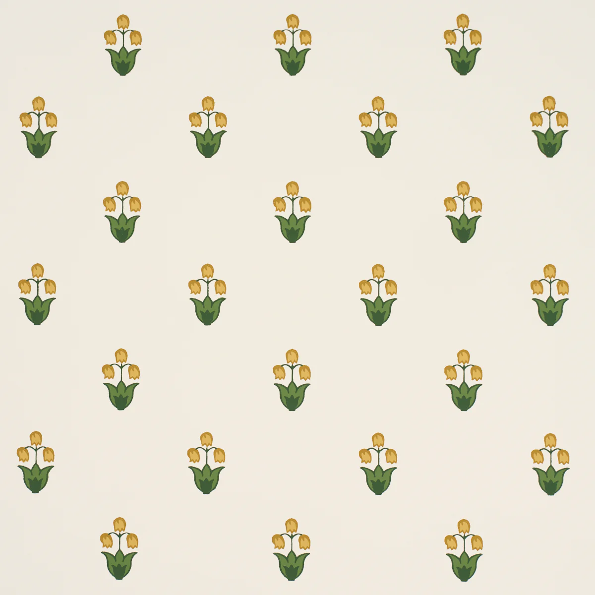 5017660 | Moira Hand Print, Marigold - Schumacher Wallpaper - Image 3