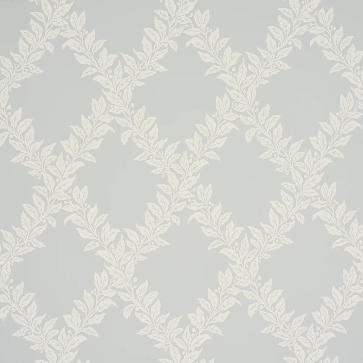 5017752 | Tyninghame Trellis, Sky - Schumacher Wallpaper