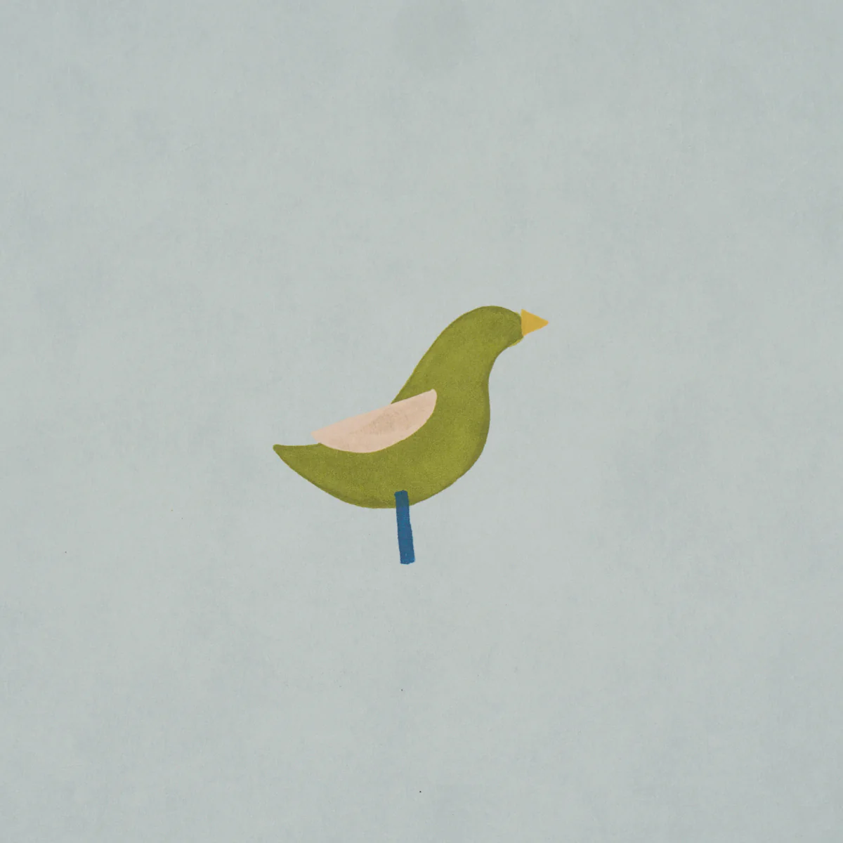 5017891 | Birds Print, Green On Sky - Schumacher Wallpaper - Image 3