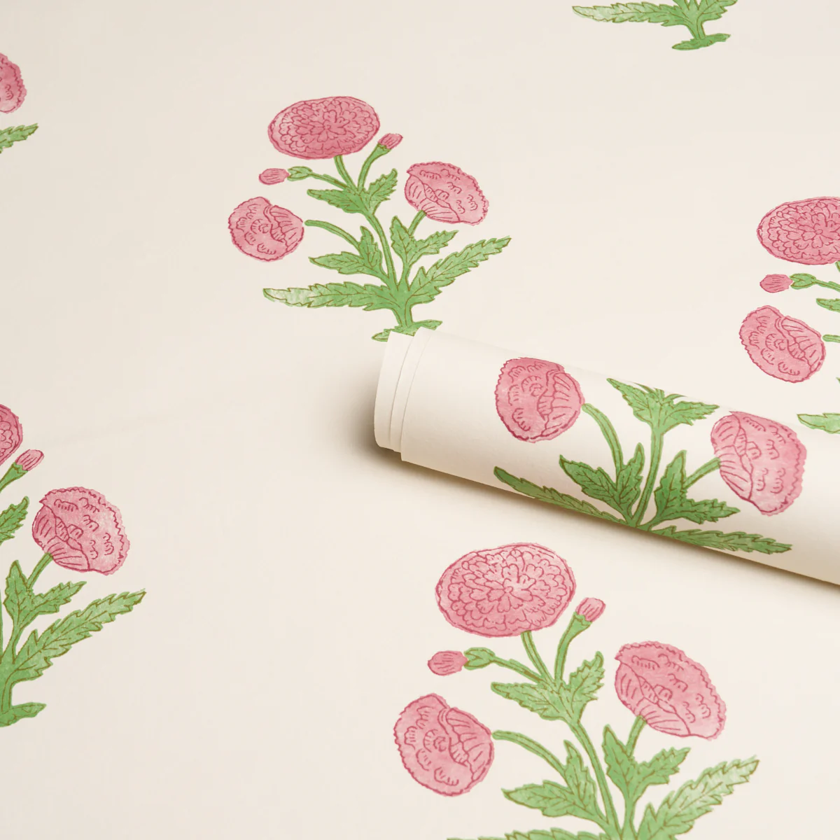 5017980 | Poppy Print, Rose & Grass - Schumacher Wallpaper - Image 4