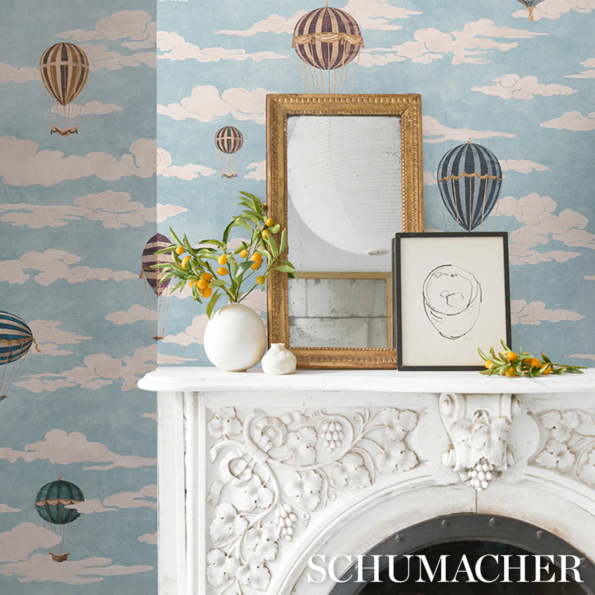 5018131 | Up, Up And Away!, Document - Schumacher Wallpaper - Image 5