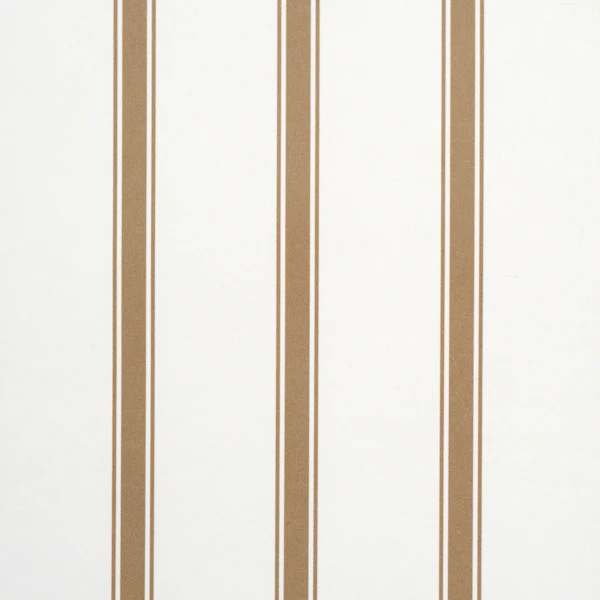 5018161 | Westerly Stripe, Burlap - Schumacher Wallpaper - Image 3
