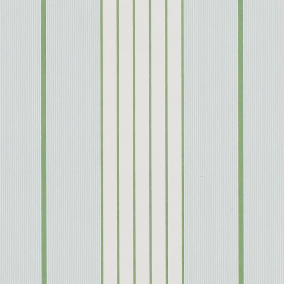 5018180 | Audrey Stripe, Sky & Leaf - Schumacher Wallpaper - Image 3
