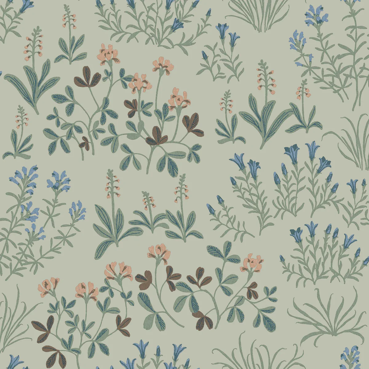 5801 | Noras Äng, Mineral - Borastapeter Wallpaper