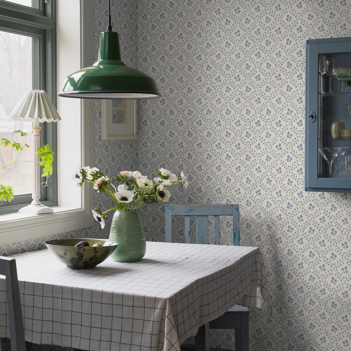 5822 | Idun, Blue - Borastapeter Wallpaper - Image 3