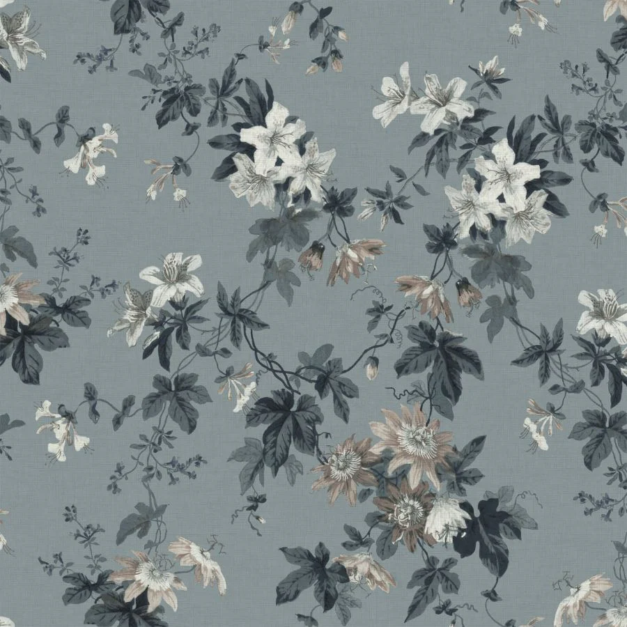 651-26 | Sandra Misty Blue - Sandberg Mural