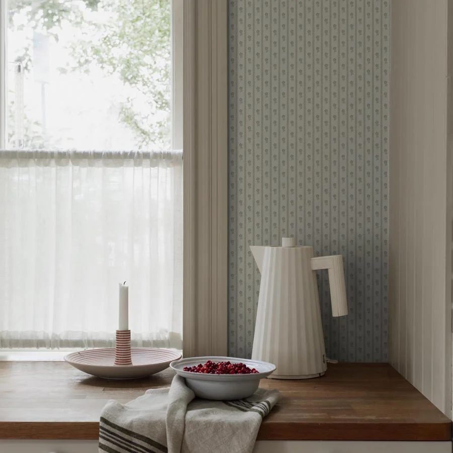 6954 | Lilla Lyckan, Sage - Borastapeter Wallpaper - Image 3