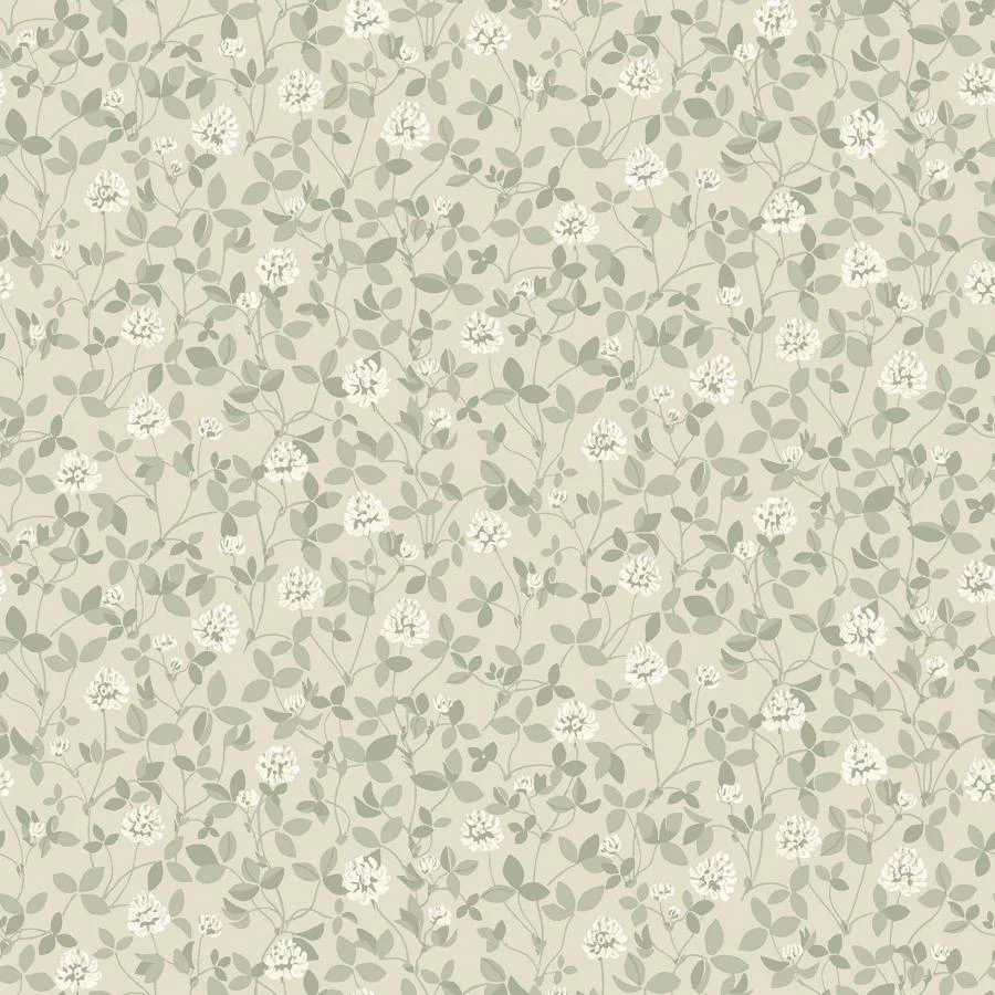 6977 | Klover, Sage - Borastapeter Wallpaper