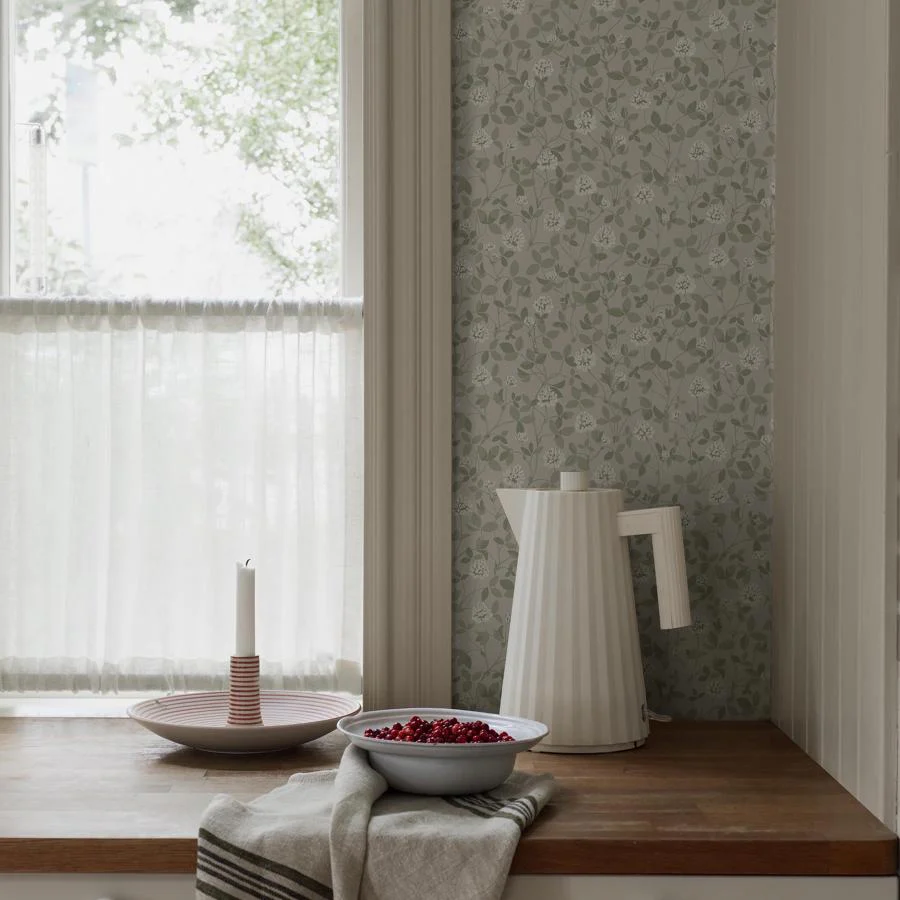6977 | Klover, Sage - Borastapeter Wallpaper - Image 4
