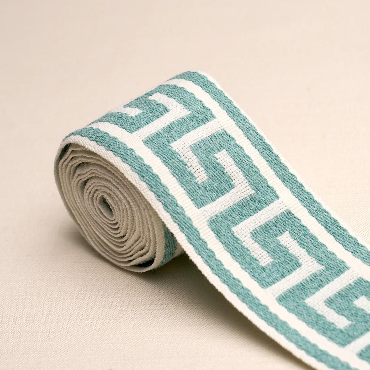 72396 | Ganton Tape Indoor/Outdoor, Teal - Schumacher Trim - Image 3