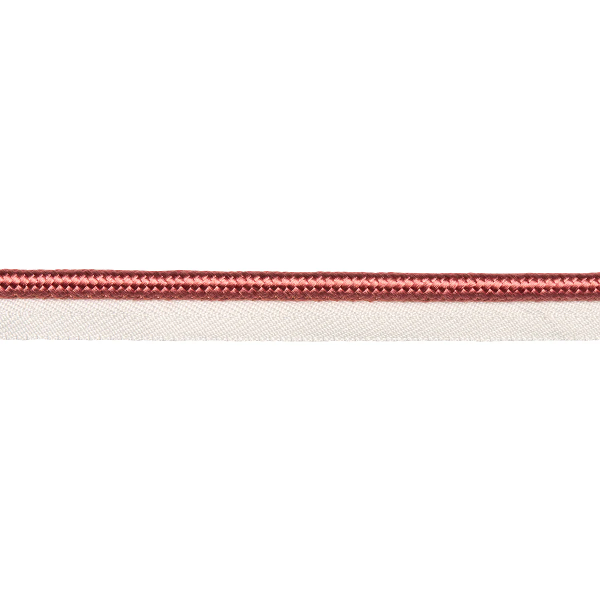 74578 | Gustave Silk Lip Cord Wide, Coral - Schumacher Trim