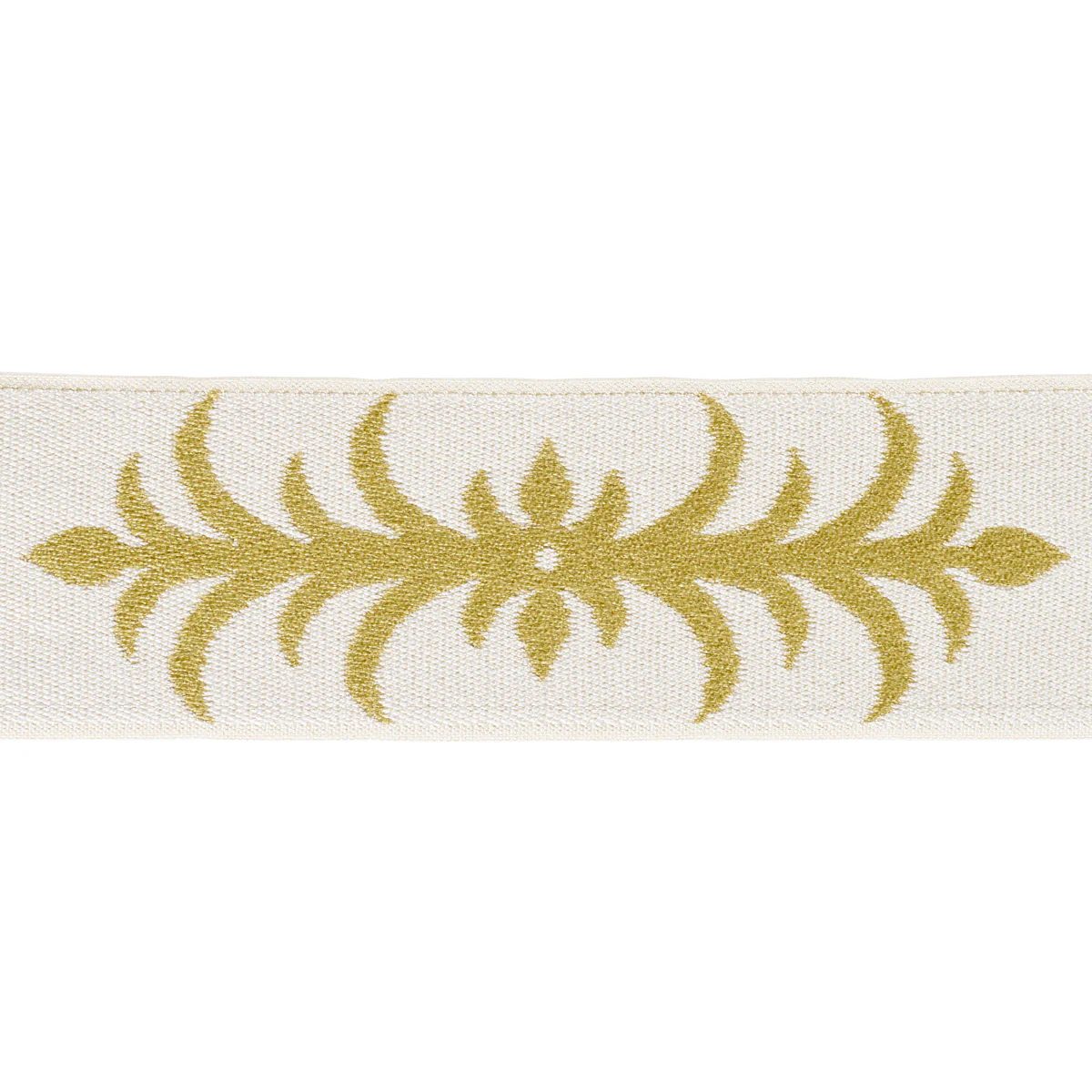 75447 | Acanthus Tape, Ochre - Schumacher Trim