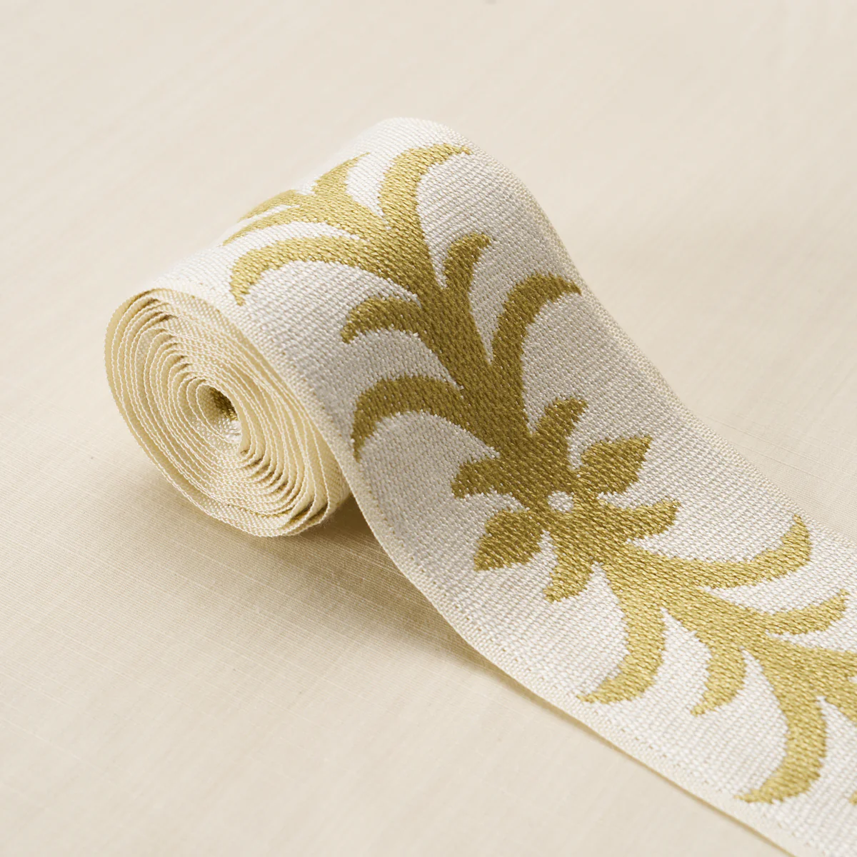 75447 | Acanthus Tape, Ochre - Schumacher Trim - Image 3