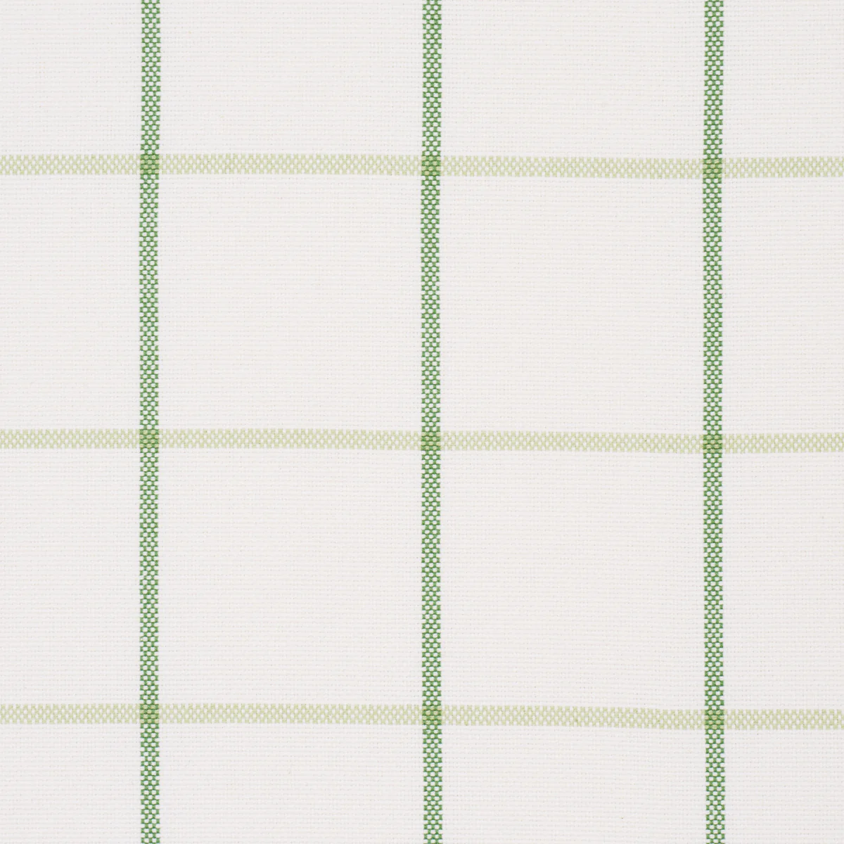 83786 | Frannie Windowpane, Leaf Green - Schumacher Fabric - Image 3