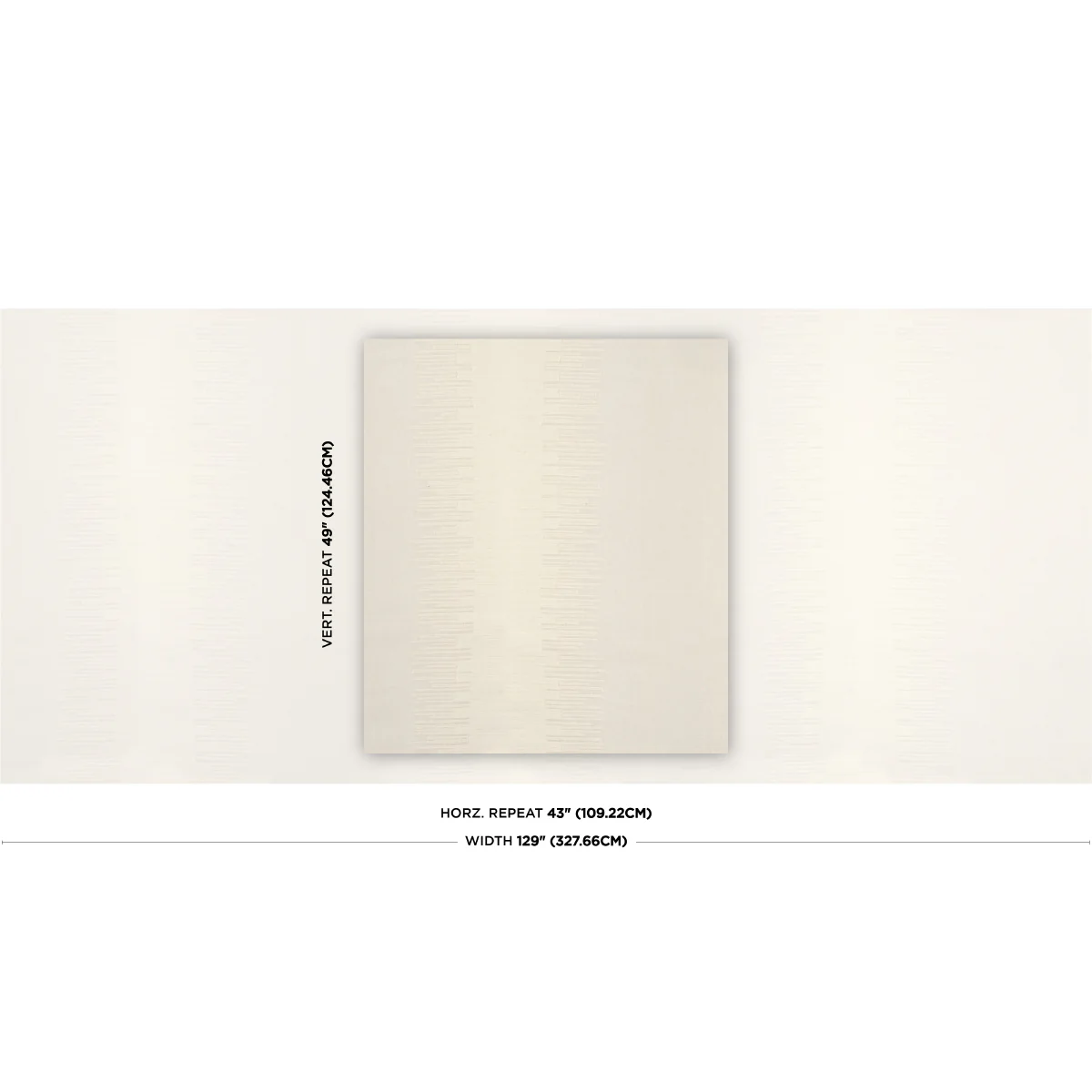 85130 | Bonneville Sheer, Ivory - Schumacher Fabric - Image 2